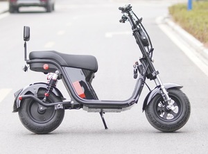 Bicicleta Eléctrica de Eje Corto Más Vendida, con Neumáticos Anchos de Litio, Estilo Scooter para Adultos, Motocicleta Eléctrica Estilo Brasileño - Product Image 4