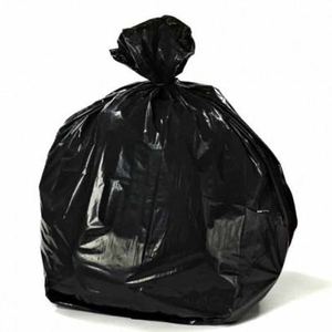 Disposable biodegradable recycled garbage waste plastic garbage bag