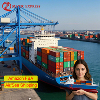 Meilleur service d'agent maritime et aérien, service de fret porte-à-porte, Chine vers les États-Unis, le Royaume-Uni, la France, agent privé 1688, transitaire