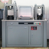 Machine d'essai de flexion et de compression du béton hydraulique ASTM CHUYANG DYE-300-10S, plateau 240x240mm, 380V, 300 KN, 0.1