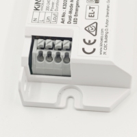 Convertisseur d'urgence LED fiable 220-240Vac 2W 20-200Vdc 10-100mA CB CE SAA Classe II pour Hôpitaux, Centres Commerciaux, Bureaux, Commerce de Détail