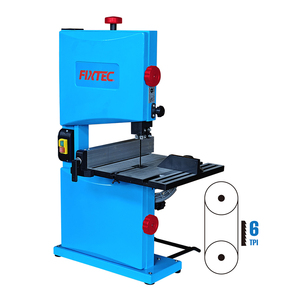 Scie à ruban FIXTEC de 9 pouces, 350 W, pour le travail du bois, machines à scier le bois - Product Image 1