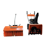 Balayeuse à neige JHS légère 3-en-1, 85 kg, démarrage manuel, moteur 6,5 CV, autoportée, 15 % plus légère, sans batterie, pour le déneigement