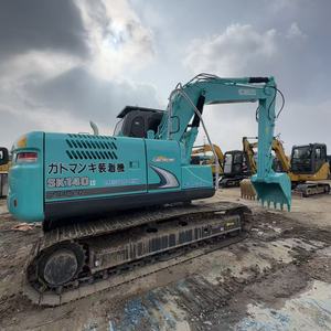 Excavadora Compacta Kobelco SK140LC, Velocidad de Desplazamiento de 3.4/5.6 km/h, Giro de Cola Pequeño, Fácil Mantenimiento, Excavadora de Servicio Pesado - Product Image 1
