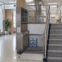 Plateforme élévatrice hydraulique intelligente pour fauteuil roulant, commande à distance via application, élévateur accessible, durable et de qualité supérieure