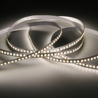 Bande LED ultra-fine 2835 pour décoration intérieure, 120 LED/m, découpable, flexible, alimentée par USB, indice de protection IP33, dimmable