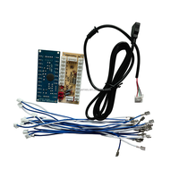 Encodeur d'arcade USB direct d'usine, zéro latence pour PC et jeux d'arcade de grue, matériau plastique, commandes en gros bienvenues