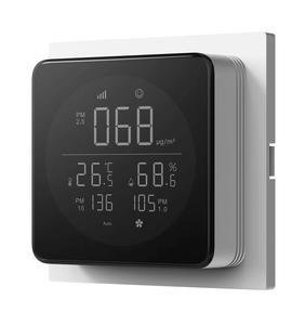 เครื่องตรวจวัดคุณภาพอากาศภายในอาคาร Zigbee Smart Linkage 6-in-1 ตรวจจับ CO2 HCHO พร้อมระบบแจ้งเตือน และเซ็นเซอร์วัดอุณหภูมิและความชื้น - Product Image 2