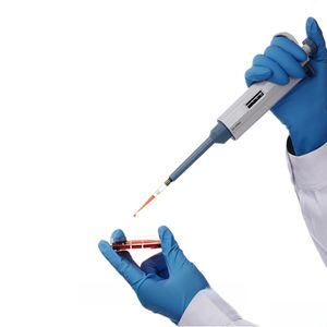 OEM Medical 100ul Cajas de puntas de pipeta estériles transparentes Filtro de baja retención Vidrio Plástico PP Estante de polipropileno Embalado Suministros de laboratorio - Product Image 3