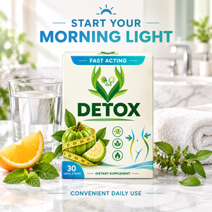 Tiras Orales Detox de Disolución Rápida que Contienen Garcinia Cambogia con Extracto de Senna, Tiras Orales Detox para la Supresión de Grasa - Product Image 4