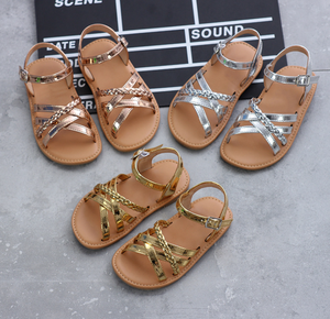 Sandalias de Cuero Genuino OEM para Bebés y Niñas - Product Image 2