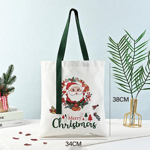 Cajas de Regalo de Algodón Reciclable, Bolsas de Regalo con Cordón para Dulces Navideños, Bolsas de Regalo para Fiestas, Pequeños Artículos para Fiestas, Bolsas para Golosinas - Product Image 5