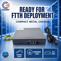 Terminal de ligne optique GPON OLT Kexint V1600GS à port unique 1U avec 2GE RJ45 et 10GE SFP+ Uplink pour FTTH FTTx