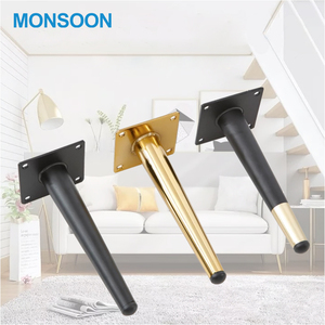 Soportes para Patas de Mesa de Comedor, Base Metálica Industrial Contemporánea para Uso en Hoteles - Product Image 5