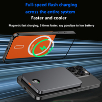 Chargeur de batterie en gros, Power Banks ultra-minces, mini Powerbank portable, Power Bank magnétique sans fil mince 10000 mAh pour téléphone