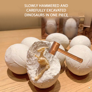 Excavation géologique <span class=keywords><strong>d</strong></span>'œufs <span class=keywords><strong>de</strong></span> dinosaures, module <span class=keywords><strong>fossile</strong></span> pour enfants, tige éducative précoce, bricolage, jouets du monde des dinosaures - Product Image 4
