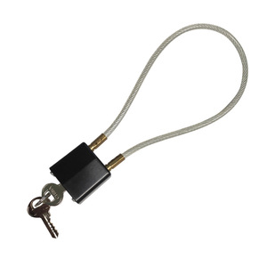 Gun Lock Cable 120 Cm Durable Steel Wire Lock For Home Bicycle Security With Keys - Product Image 1