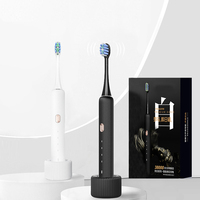 Brosse à dents électrique sonique Lula approuvée CE, étanche IPX7, avec 4 modes, 38 000 coupes/min, rechargeable pour adultes