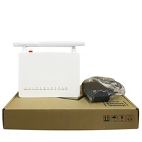 XPON ONT F663NV3a OMCI terlaris 1GE+3FE+2.4G WiFi EPON ONU ZX-F663NV3a akses wan GM220-S Peralatan Serat Optik F460 F660 V6