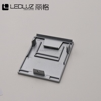 Profilé LED suspendu ALP6380 en aluminium à haute dissipation thermique avec diffuseur givré en PC pour éclairage linéaire commercial