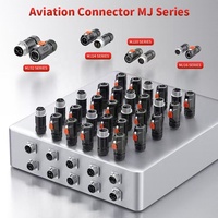 Câble électrique fournisseur, câble électrique IP67, 2 fils, LED, vélo électrique, type d'alimentation, connecteurs et câbles étanches à montage sur broche Jnicon