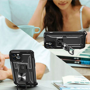 Étui de téléphone pliable multi-angle avec support, ouvre-bouteille pour <span class=keywords><strong>iPhone</strong></span> 12 13 14, support en aluminium - Product Image 3