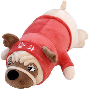 CE/ASTM personalizado <span class=keywords><strong>perro</strong></span> de peluche <span class=keywords><strong>shar</strong></span> pei animales de peluche juguetes lindo esponjoso largo <span class=keywords><strong>shar</strong></span> pei <span class=keywords><strong>perro</strong></span> en forma de almohada de felpa reconfortante - Product Image 1