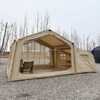 Nouvelle tente de camping gonflable combinée de grande taille pour les fêtes en plein air en famille