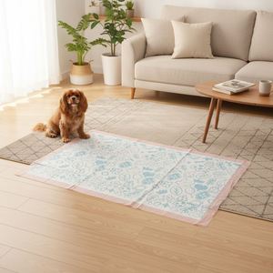 Film de base imprimé orange, coussinets absorbants jetables de haute qualité pour chats et chiens, séchage rapide, personnalisation en usine - Product Image 1
