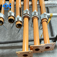 Piliers métalliques réglables en acier galvanisé pour échafaudage, design moderne de haute qualité, installation facile, pour la construction extérieure