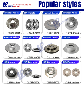 Disco de Freno Delantero Bilusi 275*25mm 4351202110 43512-02110, Rotor de Freno de Disco para TOYOTA (EU) Corolla Sed Matrix - Product Image 3