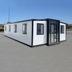 20 pies 40 pies portátil Modular 2 3 dormitorios cabina de acero prefabricada jardín móvil extensible plegable contenedor Oficina casas casa - Product Image 2