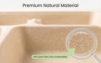 Boîte repas rectangulaire à trois compartiments de 1100 ml avec couvercle en plastique, idéale pour l'emballage de plats à emporter professionnels et la restauration rapide – Vente directe usine
