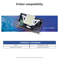 Tête d'impression L1800 d'origine fabriquée au Japon F173090, nouvelle encre à solvant compatible pour imprimante à jet d'encre