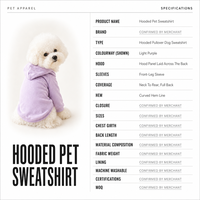 Sweat à capuche pour animaux de compagnie, chien, chat, sweat à capuche en polaire chaud, pull-over, vêtements d'hiver doux pour petits chiens