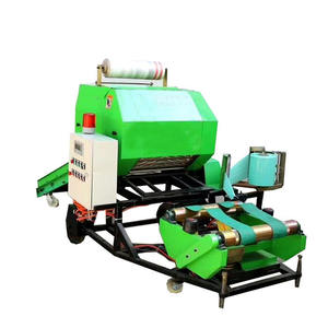 Offre Spéciale à balles d'ensilage de type diesel presse à balles rondes pour paille de <span class=keywords><strong>foin</strong></span> à balles nettes machine à balles d'ensilage - Product Image 2