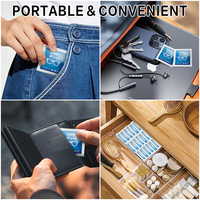 Échantillon Gratuit Lingettes Nettoyantes OEM pour Écrans de Téléphone et Lunettes, Anti-Buée, Séchage Rapide, Format Voyage, 100 Lingettes