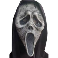 Masque en latex Call of Duty Ghosts COD MWII Ghost Halloween DIY Accessoire décoratif pour fête Cosplay
