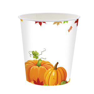 Harvest Festival Maple Pumpkin Party Supplies Paper <b>Cups</b> Plates Napkins Disposable Tableware <b>Set</b> For Autumn Celebration - Product Image 5