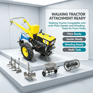 Tracteur à conducteur marchant 8-32 CV, diesel, design compact, facile à utiliser <span class=keywords><strong>pour</strong></span> la ferme familiale, labour et <span class=keywords><strong>transport</strong></span> - Product Image 2