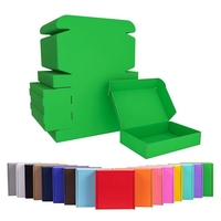 Boîte d'emballage en carton ondulé auto-assemblable, imprimée sur mesure avec un motif d'avion, en matériaux recyclés, pour lingerie, sous-vêtements et vêtements