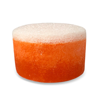 Éponge de savon colorée de forme ronde rectangulaire à effet de formage riche en performances OEM