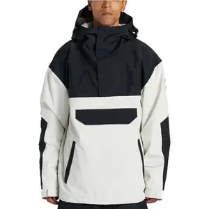 Veste de ski imperméable à l'eau de 20000mm pour hommes, coupe-vent isolé, coupe-vent, hiver, vente en gros