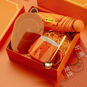 Gốm cốc Quạt Ô công ty Quà tặng cho khách với logo tùy chỉnh 245051 - Product Image 3