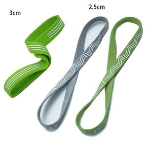 Seamless Knitted Headbands With Anti-slip Silicone Reflection Logo for Running Tie Headband Sports Sweatband - Product Image 3