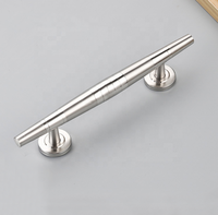 Nouveau design Poignée de porte en bois et verre Poignées de porte en acier inoxydable pour portes intérieures
