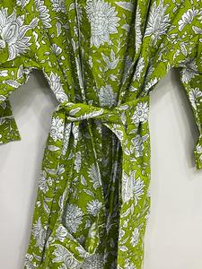 Kimono long en coton Taille libre - Product Image 3