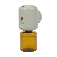 Diffuseur de parfum électrique mural en plastique à technologie nouvelle génération, avec capteur humain, éclairage LED, prise en charge de la langue française, capacité de 130 ml, 1