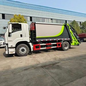 ISUZU GIGA 15CBM Hydraulic Waste Compactor Garbage Transport Truck 4X2 Compressed Garbage Truck - Product Image 3