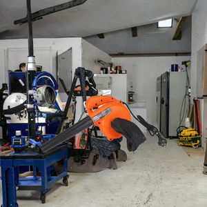 منفاخ أوراق كهربائي 220 فولت، أداة تنظيف صناعية للاستخدام المنزلي، لتنظيف الفناء ونفخ الثلج - Product Image 3